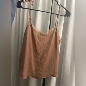 silky lace tank